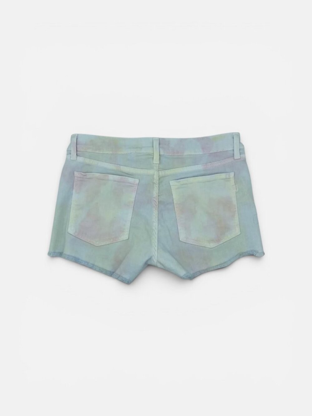 BB Dakota Lela Tie Dye Cutoff Denim Jean Shorts 30